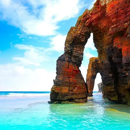 アパート Playa Catedrales Con Piscina